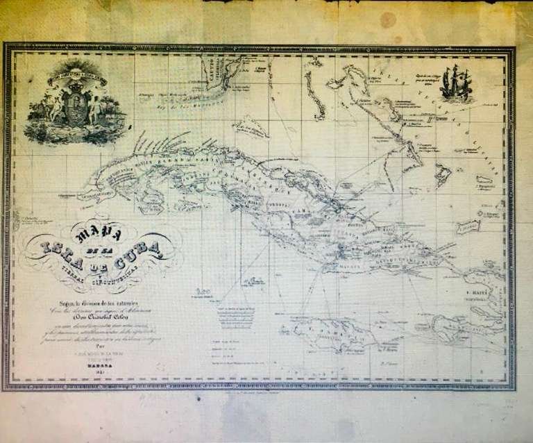 Mapa de Cuba